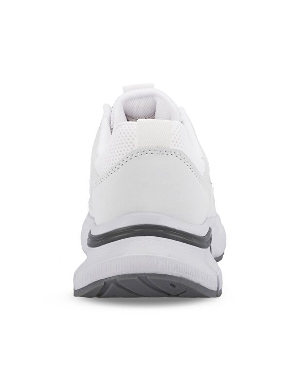 ZELLA Kadın Sneaker Ayakkabı Beyaz / Gümüş - Görsel 7