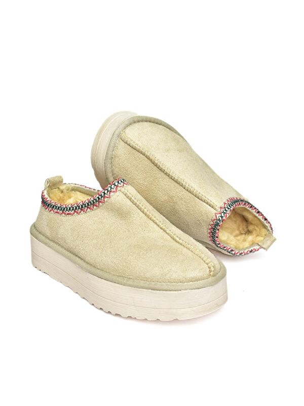 R6120473 Bej Kadın Terlik - Görsel 8