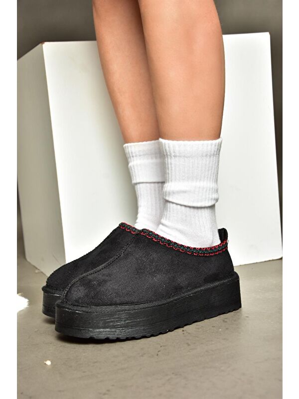 R6120473 Siyah Kadın Terlik - Görsel 3