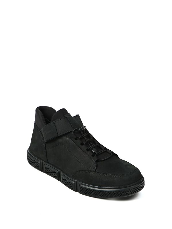 Bilbao Hakiki Deri Siyah Torje Outdoor Erkek Bot - Görsel 3