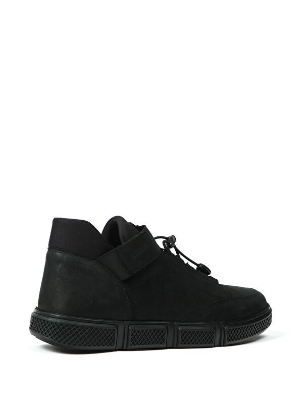 Bilbao Hakiki Deri Siyah Torje Outdoor Erkek Bot - Görsel 5