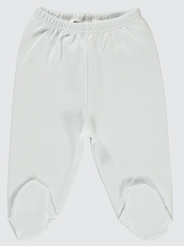 Civil Baby Bebek Patikli Tek Alt 0-9 Ay Beyaz