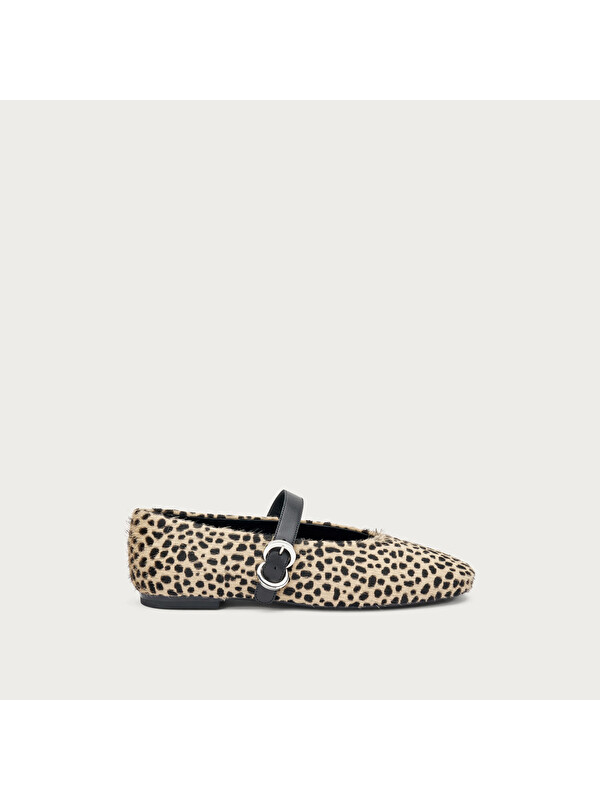 Frau Kadın Babet 69E3 BALLERINAS Leopard