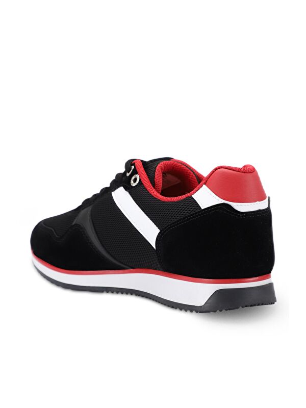 OLIVIERA I Erkek Siyah / Kırmızı Günlük Spor Ayakkabısı - Görsel 4