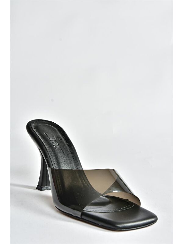 P590033209 Siyah Kadın Terlik - Görsel 6