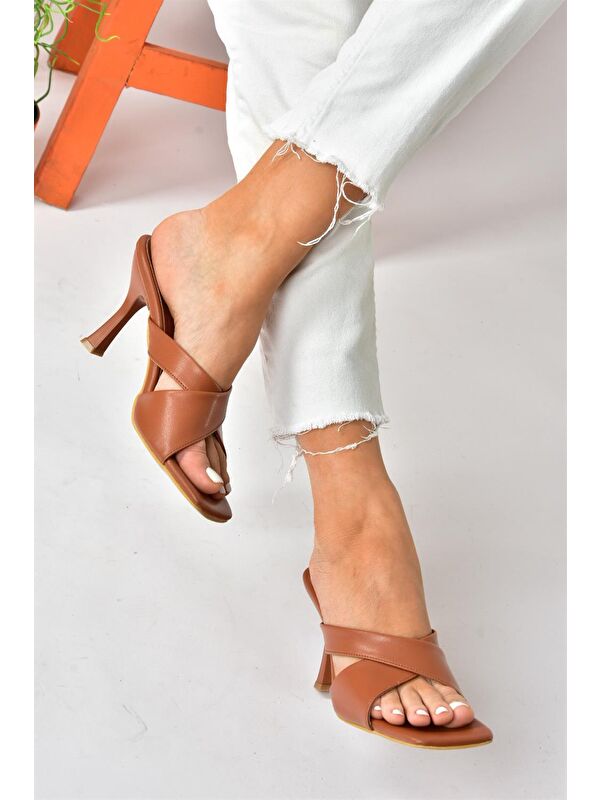 P590033009 Taba Kadın Terlik - Görsel 4