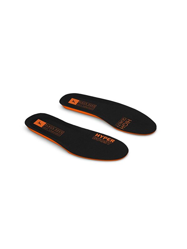 X30 Yumuşak Ortopedik Tabanlık Erkek Kadın Siyah - Görsel 3