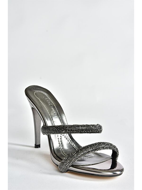 P251862034 Platin Kadın Terlik - Görsel 4