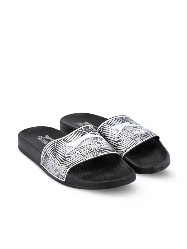 FEVER Erkek Terlik Siyah / Beyaz - Görsel 3