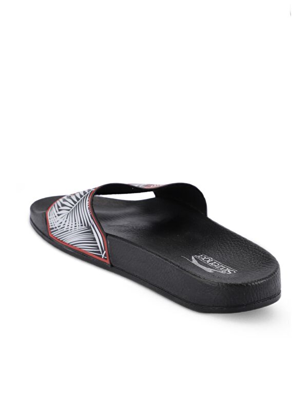 FEVER Erkek Terlik Siyah / Kırmızı - Görsel 4