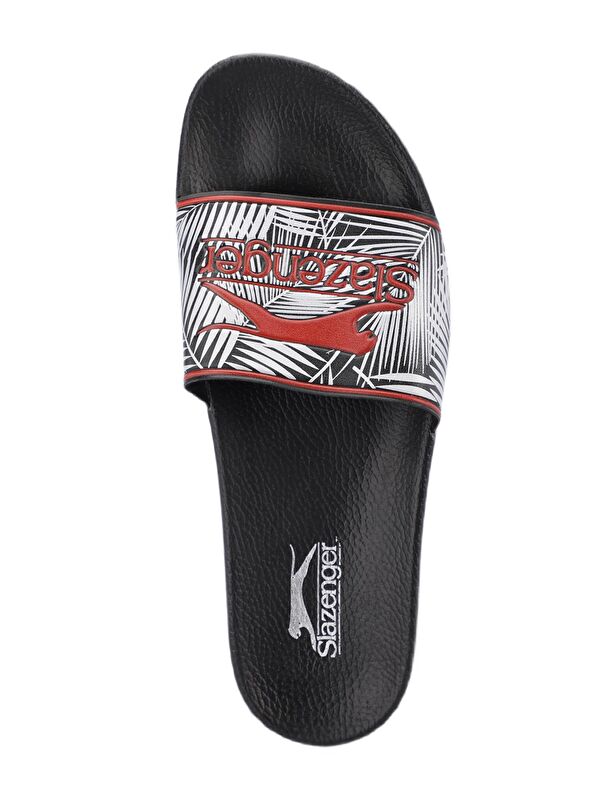 FEVER Erkek Terlik Siyah / Kırmızı - Görsel 6