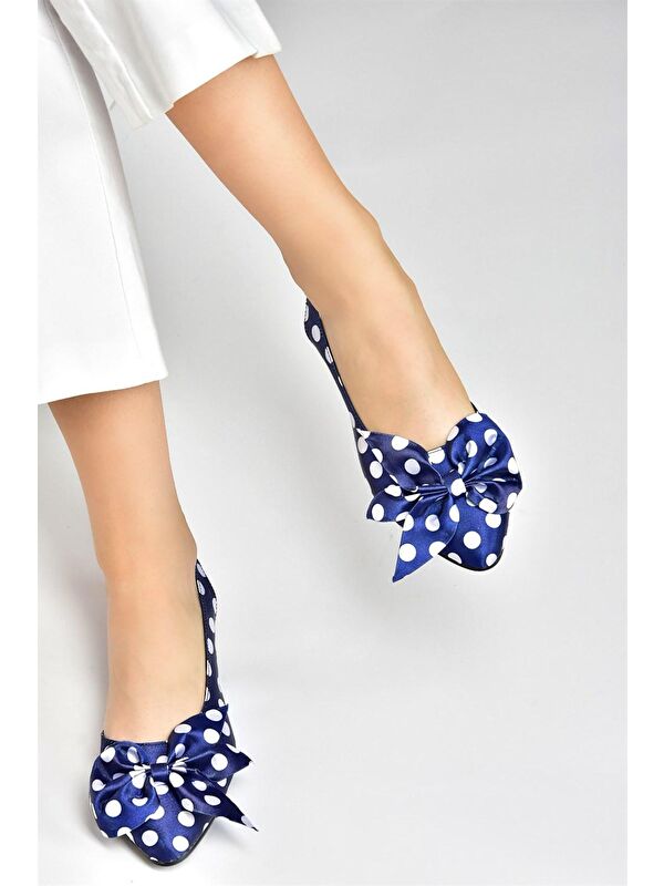 Fox Shoes Siyah Fox Shoes Babet H726809004 Kadın