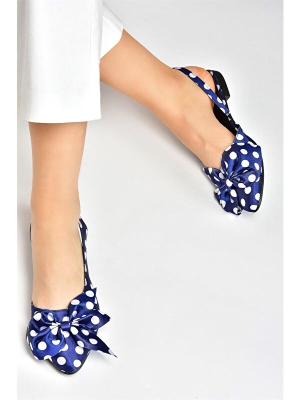 Fox Shoes Siyah Fox Shoes Babet H726809004 Kadın