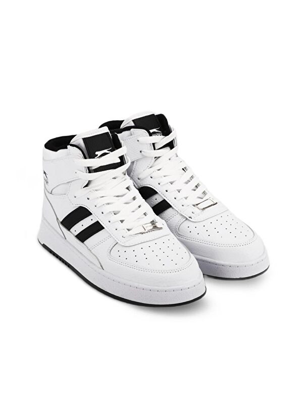 DAPHNE HIGH Sneaker Kadın Ayakkabı Beyaz / Siyah - Görsel 3