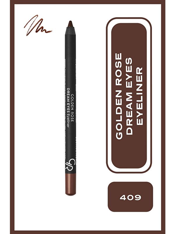 GOLDEN ROSE Dream Eyes Eyeliner No:409 Chocolatte - Göz Kalemi