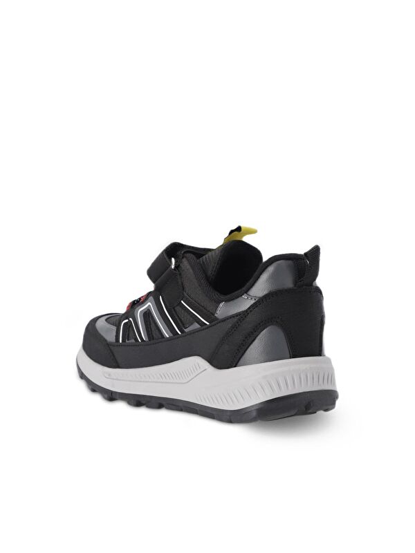 KROSS KTN Unisex Çocuk Cırt Cırtlı Siyah / Beyaz Günlük Spor Ayakkabısı - Görsel 4