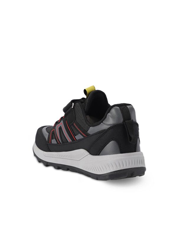 KROSS KTN Sneaker Unisex Çocuk Ayakkabı Siyah / Kırmızı - Görsel 4