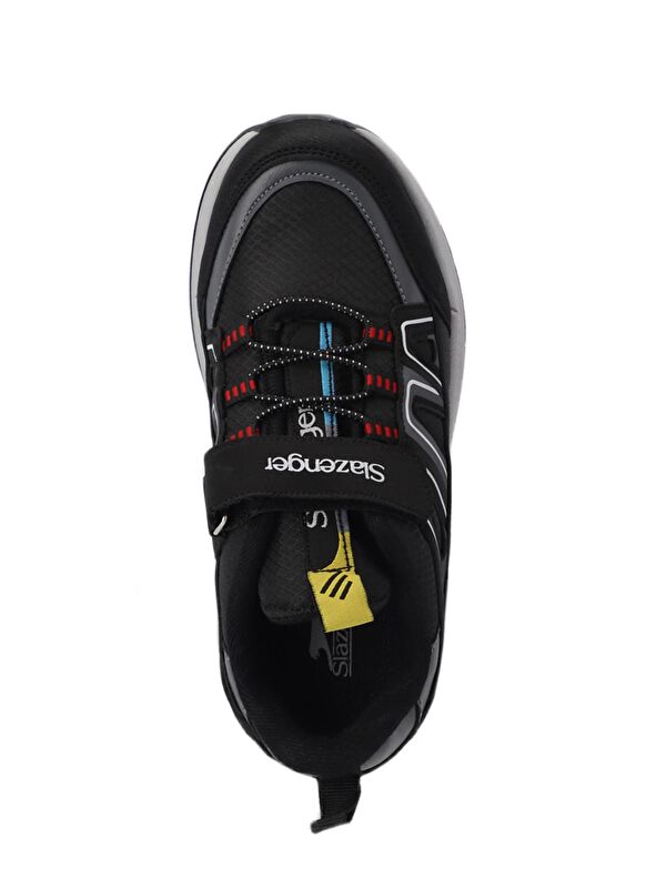 KROSS KTN Unisex Çocuk Cırt Cırtlı Siyah / Beyaz Günlük Spor Ayakkabısı - Görsel 6