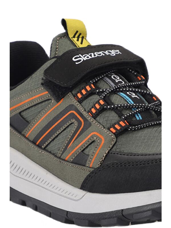 KROSS KTN Sneaker Unisex Çocuk Ayakkabı Haki / Turuncu - Görsel 5