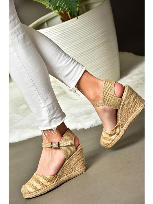 P241612017 Ten Dolgu Taban Kadın Ayakkabı - Görsel 3