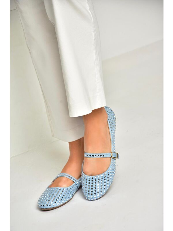 Fox Shoes Siyah Fox Shoes Babet U7266345 Kadın