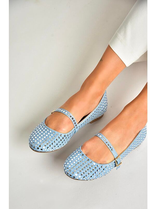 Fox Shoes Siyah Fox Shoes Babet U7266345 Kadın