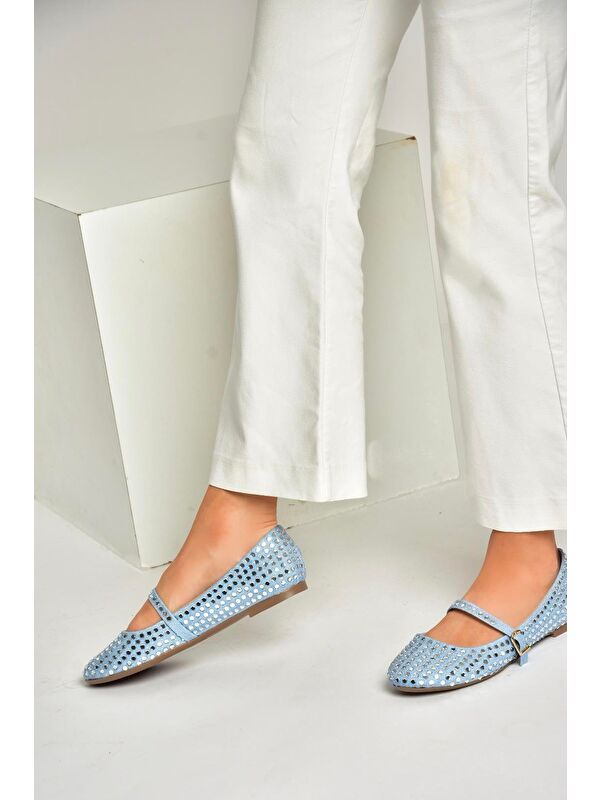 Fox Shoes Siyah Fox Shoes Babet U7266345 Kadın