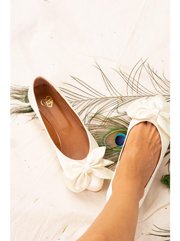 Fox Shoes Mavi Fox Shoes Babet Kadın