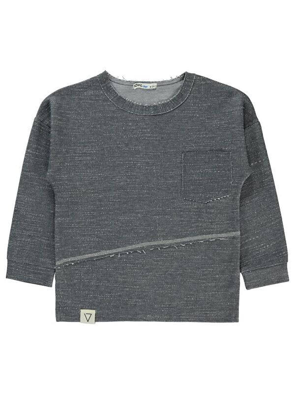 Civil Boys Düz Cepli 6-9 Yaş Sweatshirt