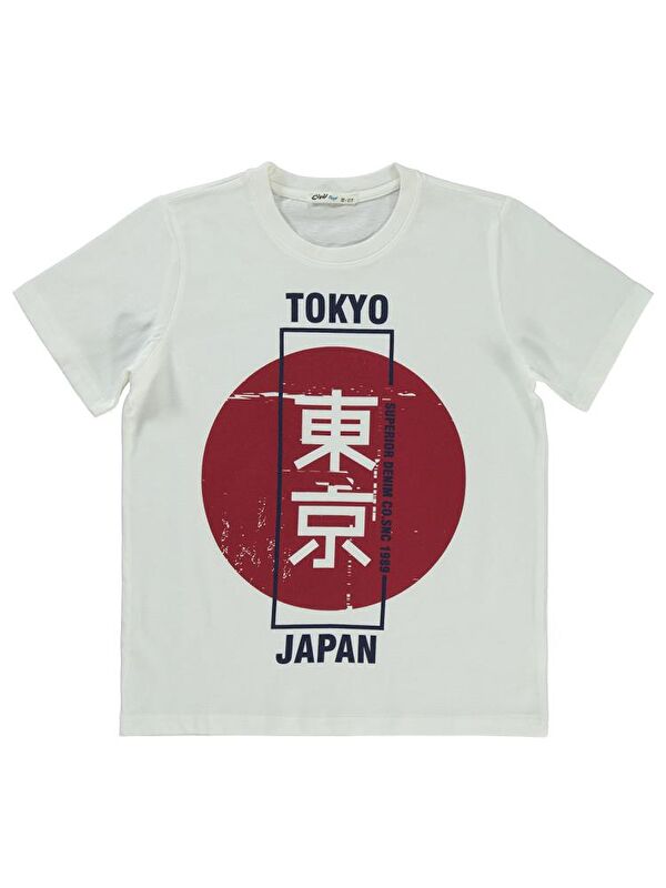 Civil Boys Tokyo Baskılı 10-13 Yaş Tişört