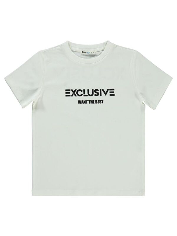 Civil Boys Exclusıve Baskılı 6-9 Yaş Tişört
