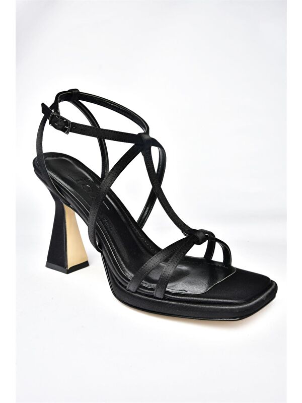 P5692133 Siyah Kadın Topuklu Ayakkabı - Görsel 5