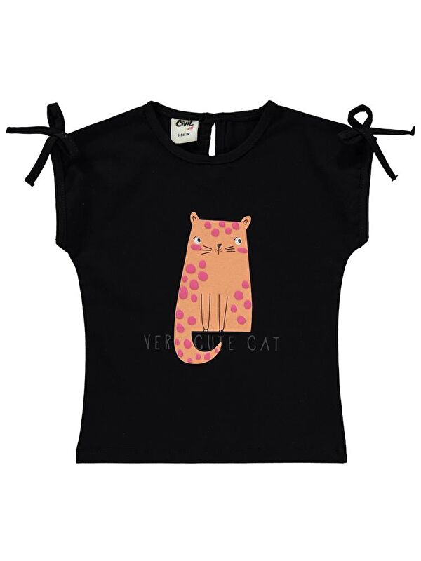 Civil Baby Kedi Baskılı 6-18 Ay Takım