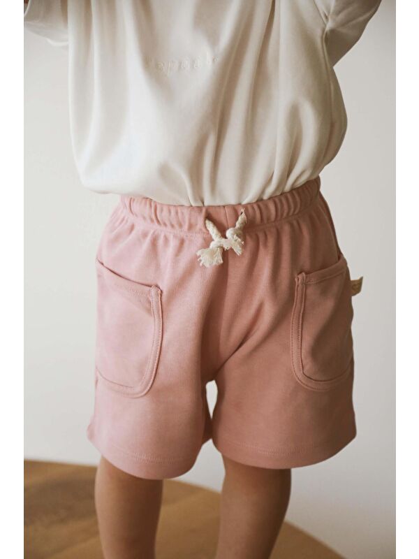 Oh La La Koala For Little Ones Pembe Basic Cepli Çocuk Şort