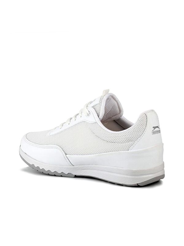 ANGLE I Sneaker Kadın Ayakkabı Beyaz / Gri - Görsel 4