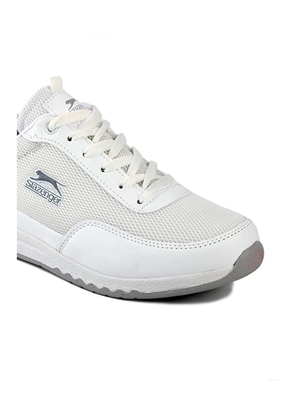 ANGLE I Sneaker Kadın Ayakkabı Beyaz / Gri - Görsel 5