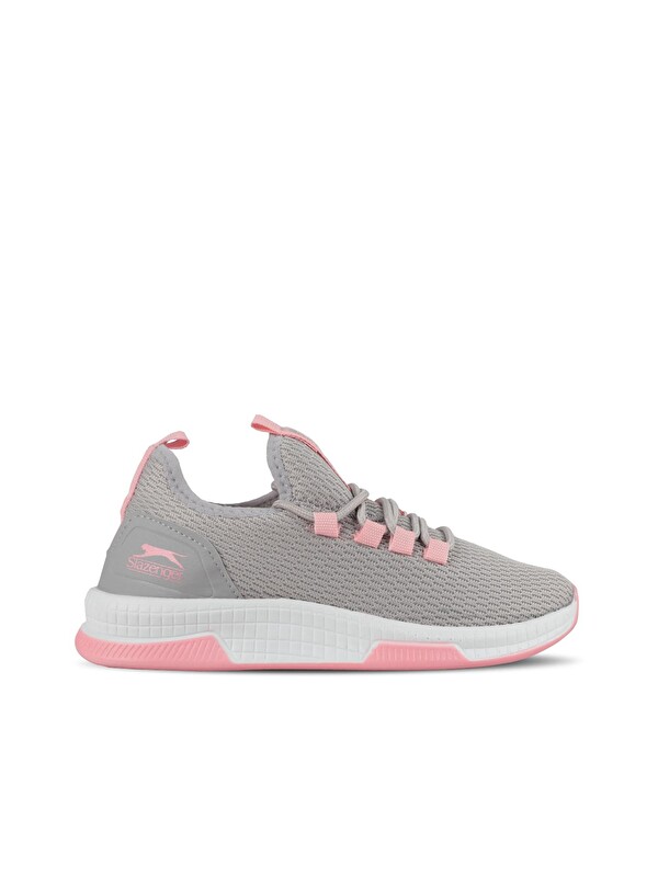 SLAZENGER ABENA I Kadın Sneaker Ayakkabı Gri / Pembe