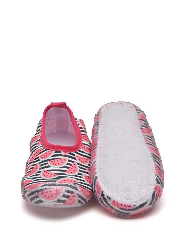 Karpuz Kız Çocuk Kaydırmaz Tabanlı Deniz Ayakkabısı - Görsel 4