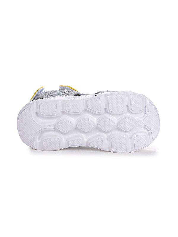 103 Işıklı Erkek Çocuk Cırtlı Sandalet Ayakkabı - Görsel 6