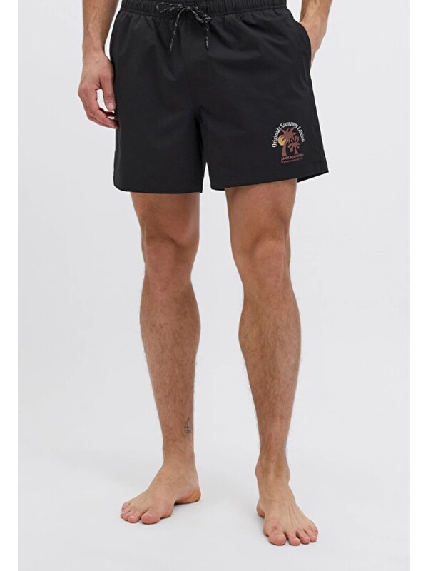 Jack & Jones Maui Star Erkek Siyah Mayoşort