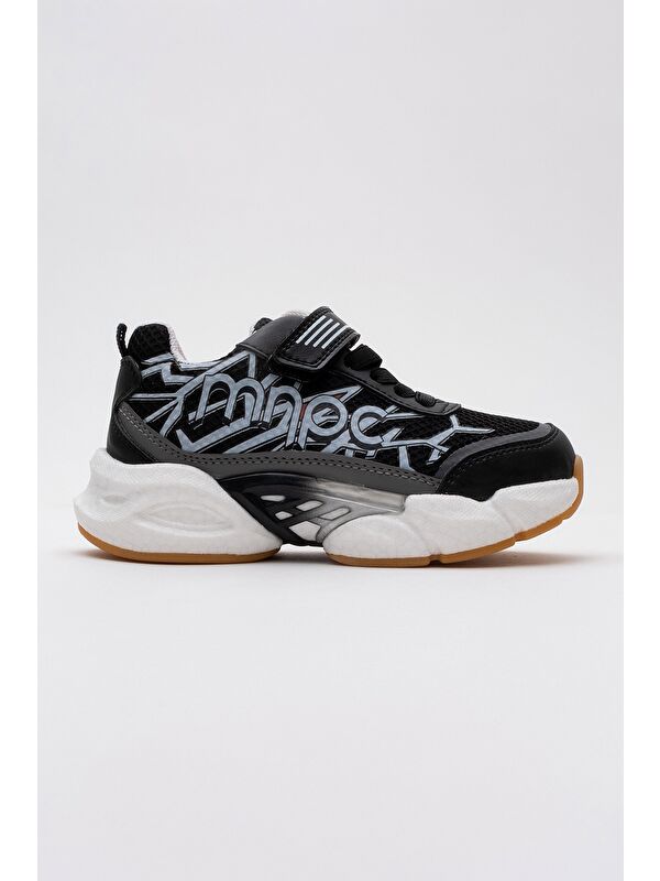 Erkek Çocuk Siyah Günlük Spor Ayakkabı - Görsel 5