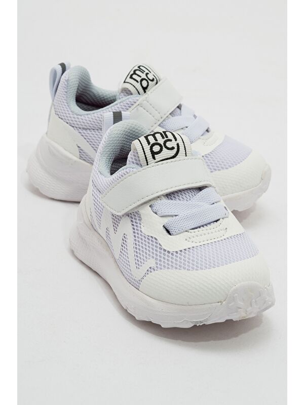 Erkek Çocuk Beyaz Spor Ayakkabı - Görsel 2