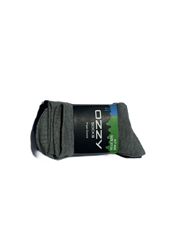 Ozzy Socks 5 Çift Karışık Renkli Pamuklu Erkek Çocuk Uzun Soket Çorap