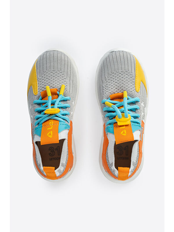 Yuvarlak Burunlu Bağcıklı Kız Çocuk Spor Ayakkabı - Görsel 7