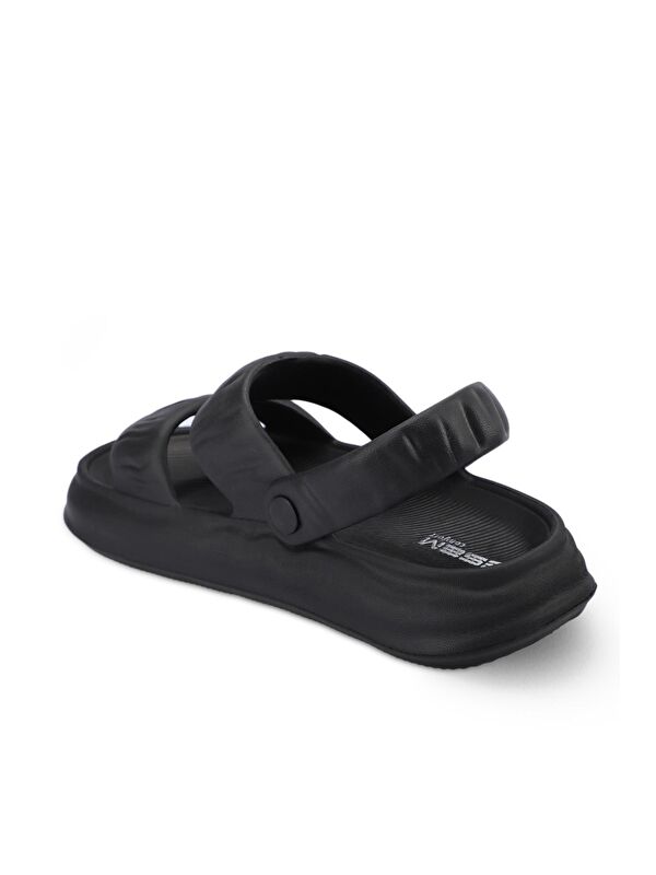 OIER Kadın Terlik Siyah - Görsel 4