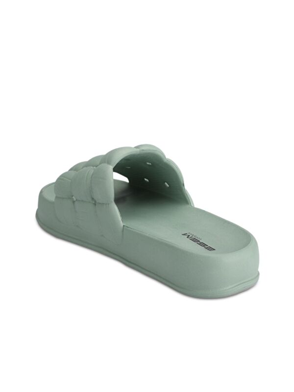 OFFU Kadın Terlik Yeşil - Görsel 4