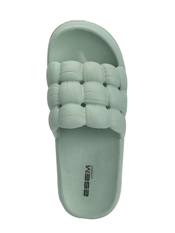 OFFU Kadın Terlik Yeşil - Görsel 6