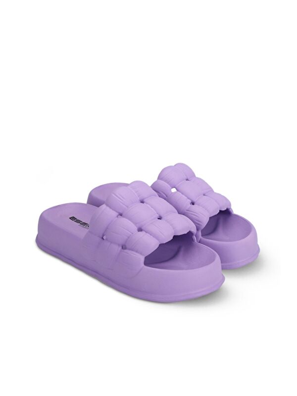 OFFU Kadın Terlik Lila - Görsel 3