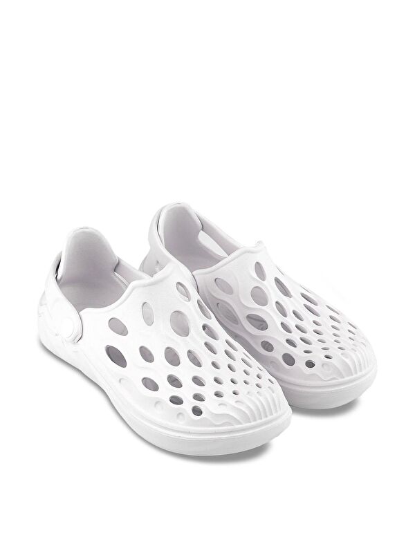 E279.Z.000 Kadın Sandalet Beyaz - Görsel 4