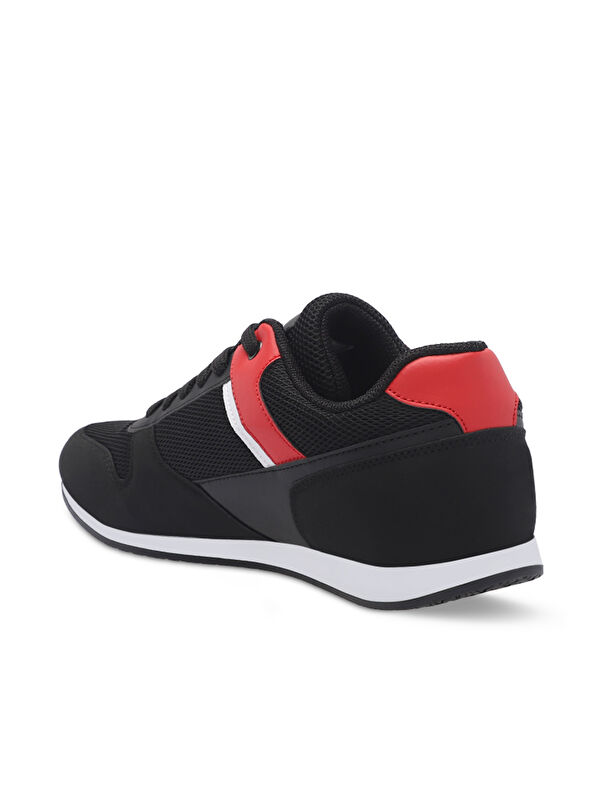 DEEP I Büyük Beden Erkek Sneaker Ayakkabı Siyah - Görsel 4